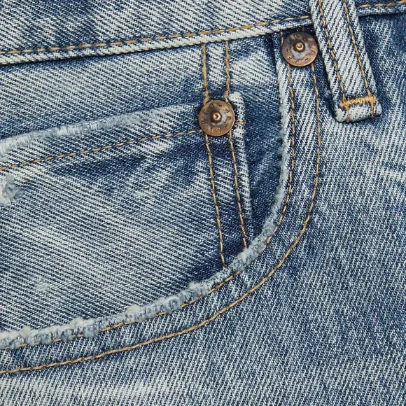 NEW Moussy Vintage Women's Size 28 (4-6) Upland Distressed Denim Shorts, NWT - Picture 7 of 7